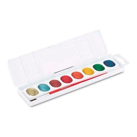 Dixon Ticonderoga Prang DIX80516 Metallic Washable Watercolors, 8 Assorted Colors DIX80516***